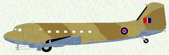 DC3 as used by No 117 Squadron