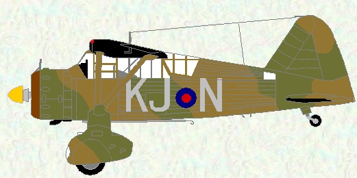 Lysander I of No 16 Squadron