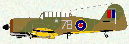 Martinet I of No 595 Squadron