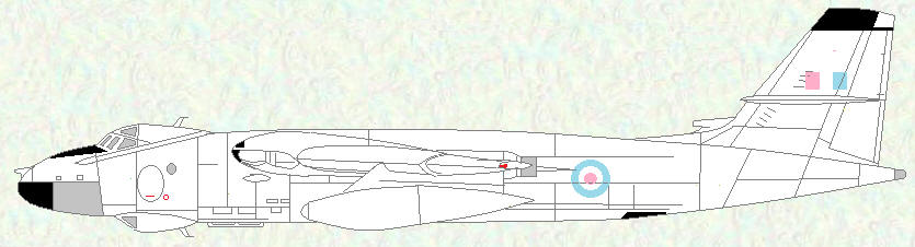 Valiant B Mk 1 as used by No 49 Squadron (Anti-flash finish)