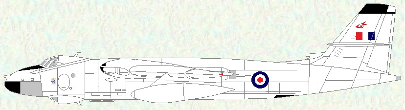 Valiant B Mk 1 of No 214 Squadron