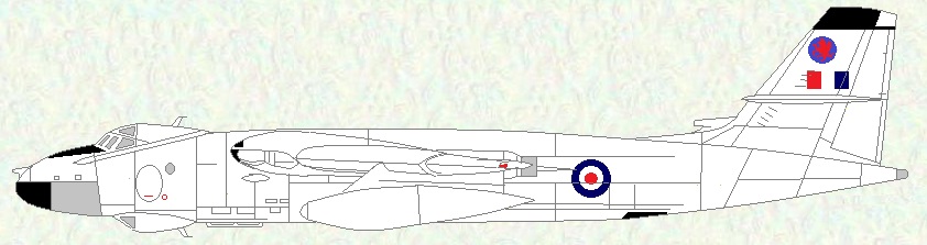 Valiant B Mk 1 of No 18 Squadron (All white finish)