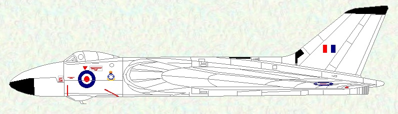 ulcan B Mk 1 as used by No 617 Squadron