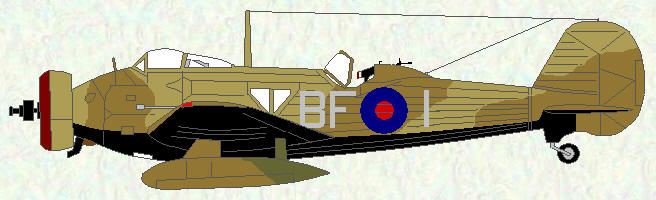 Wellesley I of No 14 Squadron - 1939