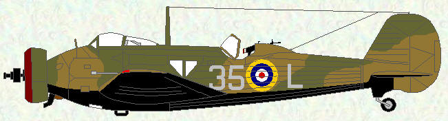 Wellesley I of No 35 Squadron - January 1938