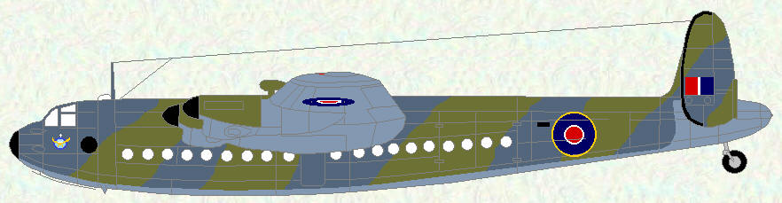 York C Mk 1 of No 511 Squadron (Camoflage schme)