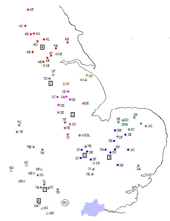 Bomber Command dispositions - February 1942