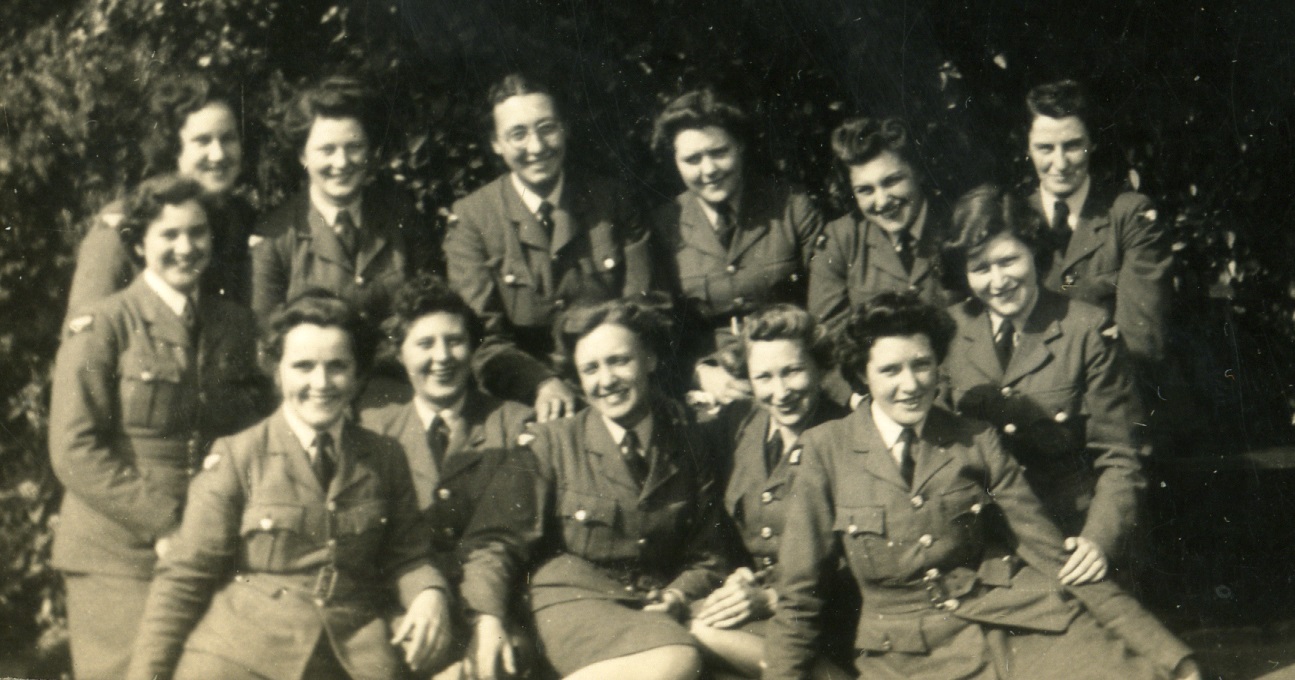 WAAF personnel of the RAF Squire's Gate Pay Accountants Section