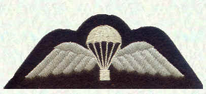 Qualified parachutist - serving in an airborne unit