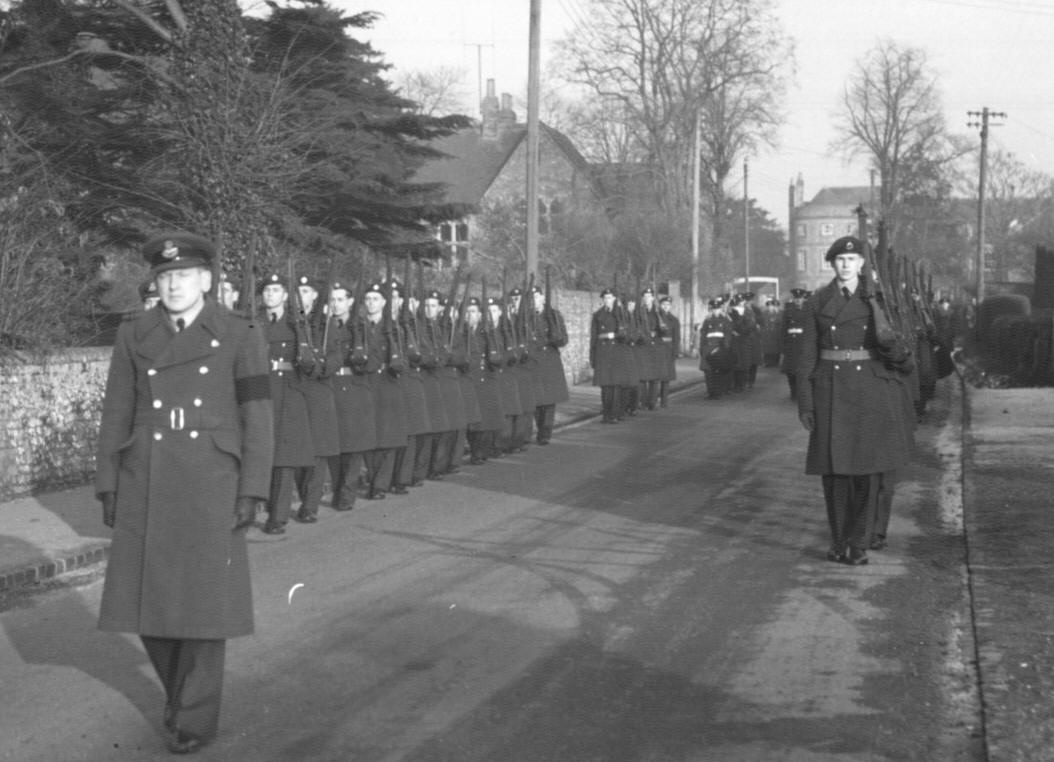 The Funeral of Fg Off James Serge Gow