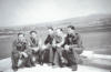 No 252 Squadron personnel on the roof of the billet, 337 Wing, Salonika