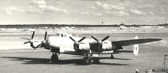 Avro Lancaster of No 82 Sqn