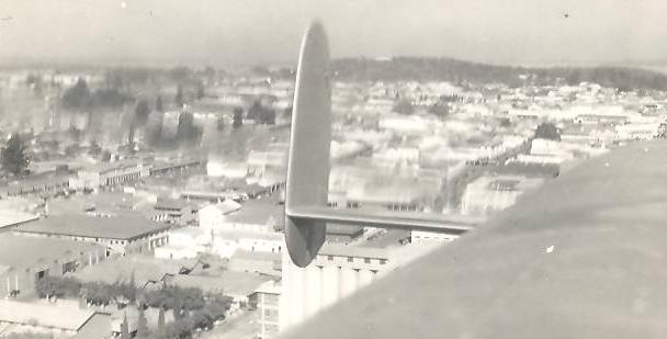 An aerial view of Salisbury in Southern Rhodesia