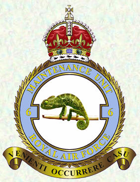 No 6 Maintenance Unit badge