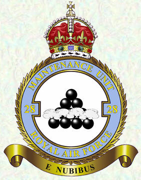 No 28 Maintenance Unit badge