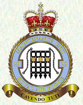 No 29 Maintenance Unit badge