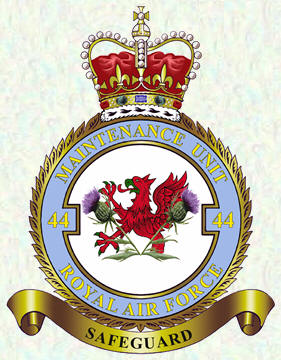No 44 Maintenance Unit badge