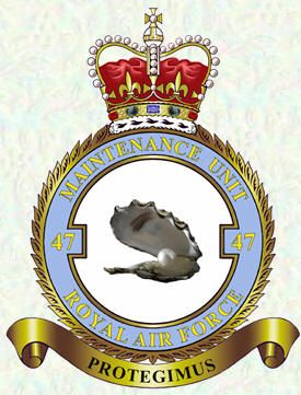 No 47 Maintenance Unit badge