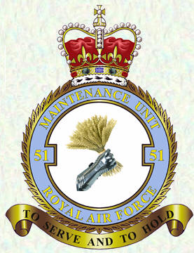 No 51 Maintenance Unit badge
