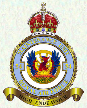 No 54 Maintenance Unit badge