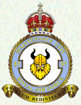No 57 Maintenance Unit badge