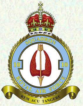 No 10 Squadron badge