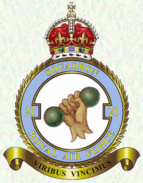 No 21 Squadron badge