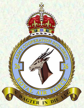 No 26 Squadron badge