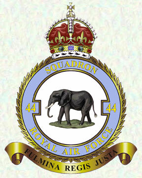 No 44 Squadron badge