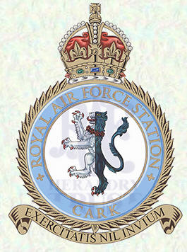 RAF Cark badge