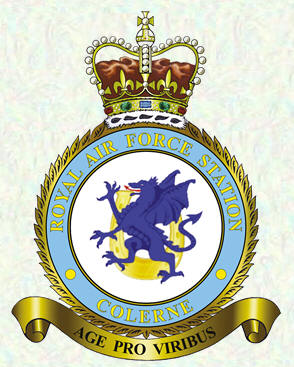 RAF Colerne badge