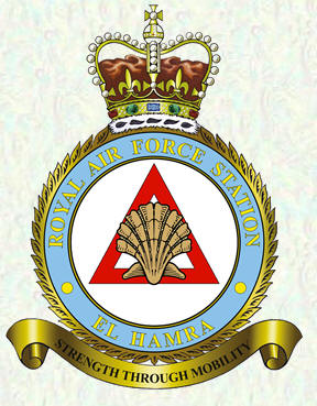 RAF El Hamra badge