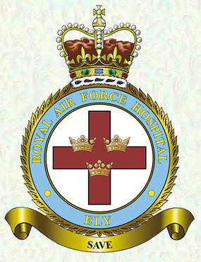 RAF Hospital Ely badge