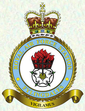 RAF Fylingdales badge