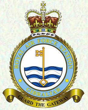 RAF Gibraltar badge - Unofficial