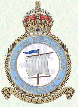 RAF Greenock badge