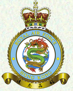 RAF Hong Kong badge