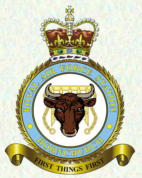 RAF Hornchurch badge