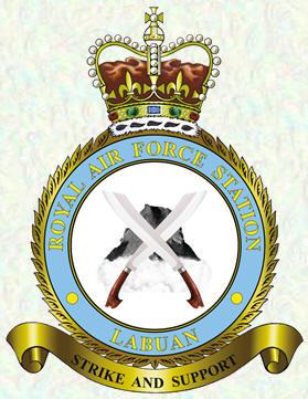 RAF Labuan badge