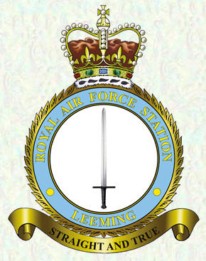 RAF Leeming badge