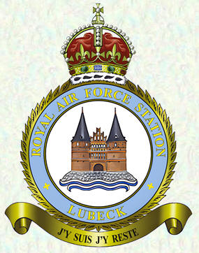 RAF Lubeck badge