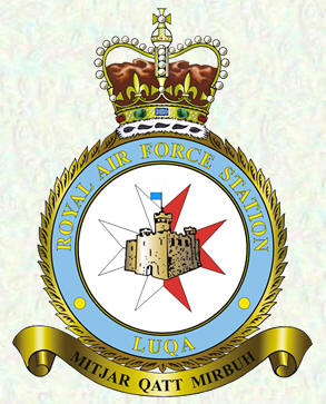 RAF Luqa badge