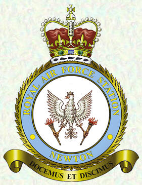 RAF Newton badge