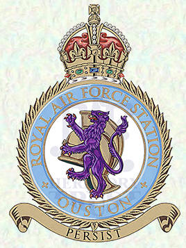 RAF Ouston badge
