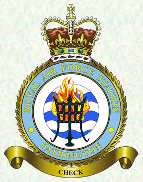 Raf Patrington badge