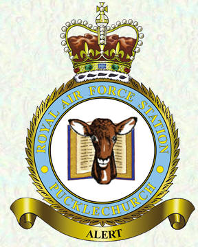 RAF Pucklechurch badge