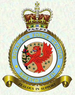 RAF Rheindahlen badge