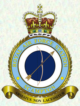 RAF Scampton badge