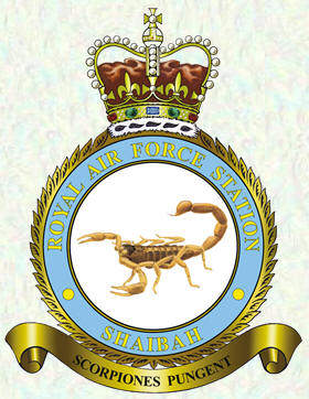 RAF Shaibah badge
