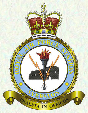 RAF Syerston badge